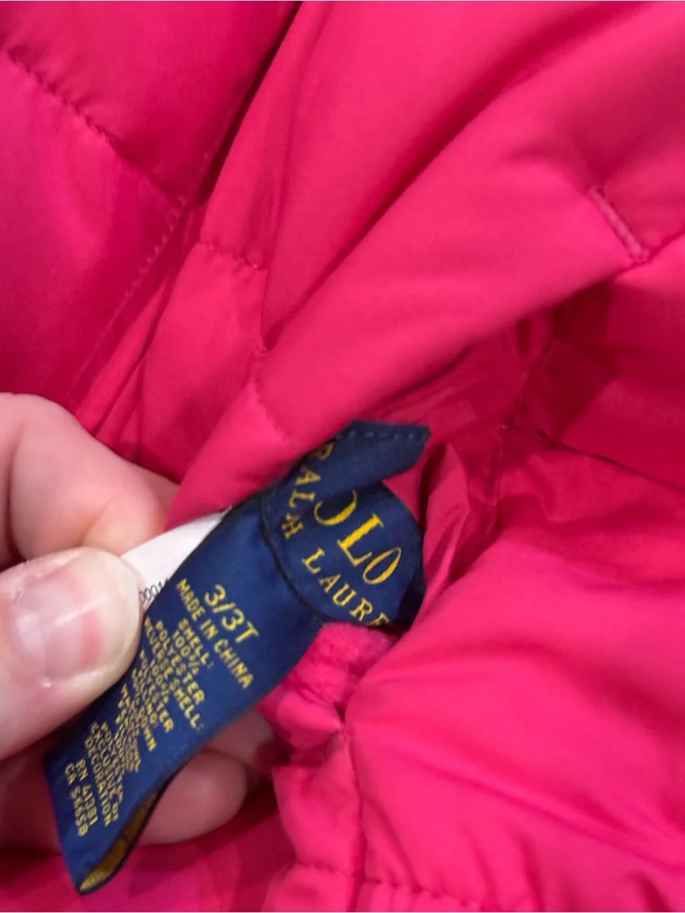Ralph Lauren Toddler Puffer Vest - Reversible